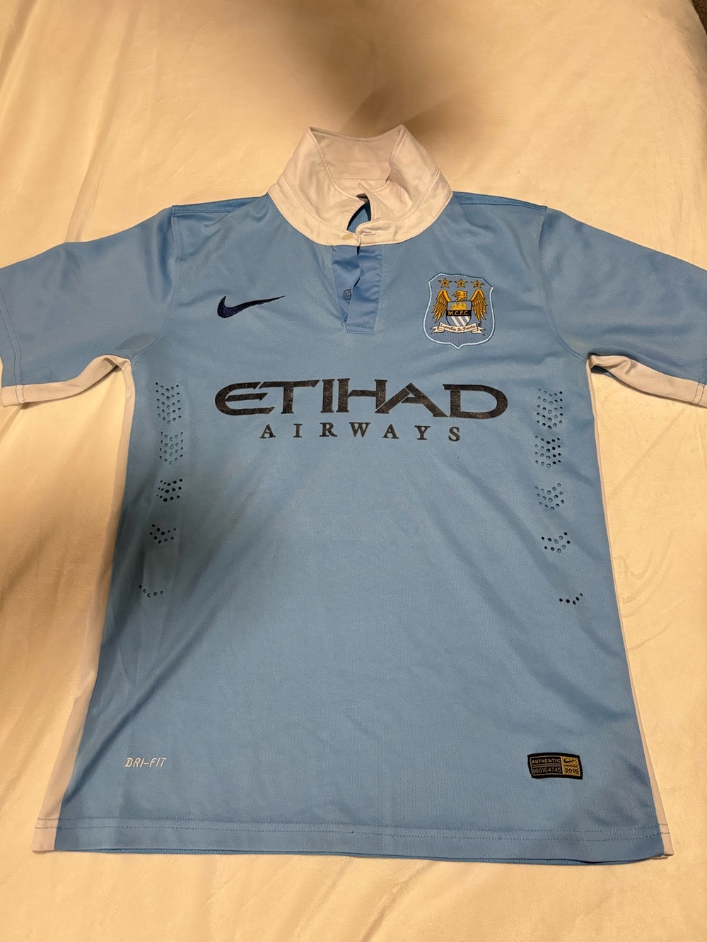 Recycled + Vintage Man City Jersey